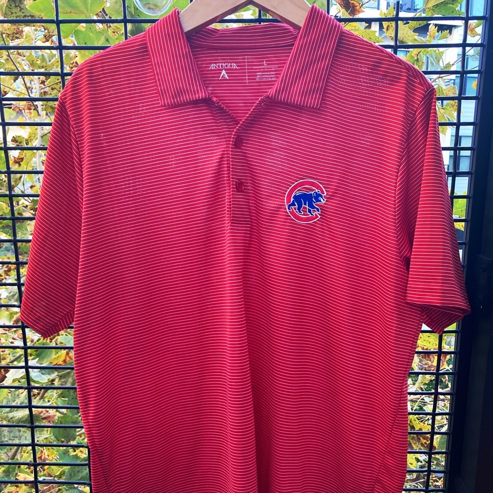 Antigua MLB Chicago Cubs Performance Polo